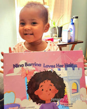 Load image into Gallery viewer, Nina Barrina Loves Her Hair (Children’s Book)