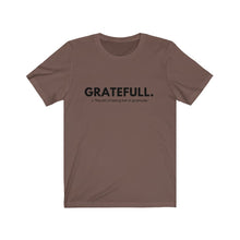 Load image into Gallery viewer, GrateFULL Jersey Short Sleeve Tee