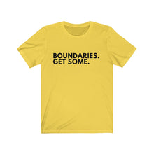 Load image into Gallery viewer, Boundaries Jersey Short Sleeve Tee