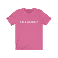 Load image into Gallery viewer, Got Boundaries Jersey Short Sleeve Tee