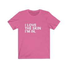 Load image into Gallery viewer, Love My Skin Jersey Short Sleeve Tee