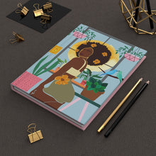 Load image into Gallery viewer, Grow Time | Black Girl Garden | Plants | Black Girl Gardener | Summer | Black Girl Magic Journal | Black Woman Gift | Hardcover Journal |