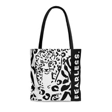 Load image into Gallery viewer, Fearless x 2 Leopard Print Shopping and Tote Bag