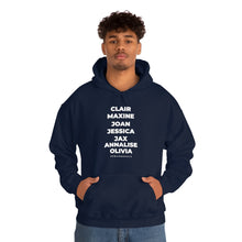 Load image into Gallery viewer, Black Women Lawyers, Black Attorney, Jax, Joan, Annalise, Maxine, Hooded Sweatshirt