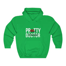 Load image into Gallery viewer, Black and Educated, Black Doctor Hooded Sweatshirt, Hoodie, Black Doctors Matter, Proud Black Doctor, Melanated