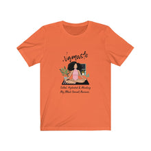 Load image into Gallery viewer, Namaste Minding My Business| Yoga | Black Girl Yogi | Melanin |Natural Hair Gift| Black Girl |Black Girl Magic | African American Tshirt |