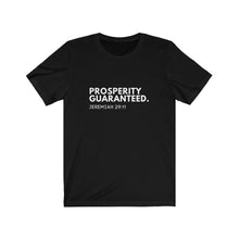 Load image into Gallery viewer, Prosperity Jeremiah 29:11 Christian Jersey Short Sleeve Tee