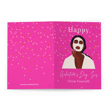 Load image into Gallery viewer, Valentines Day Cards (5 Pack) | Galentines Day | Girlfriend Card | Self Care Card | Black Queen| Spa Card | Love Day