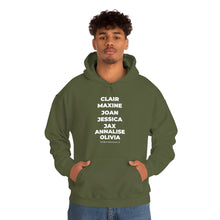 Load image into Gallery viewer, Black Women Lawyers, Black Attorney, Jax, Joan, Annalise, Maxine, Hooded Sweatshirt