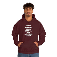 Load image into Gallery viewer, Black Women Lawyers, Black Attorney, Jax, Joan, Annalise, Maxine, Hooded Sweatshirt