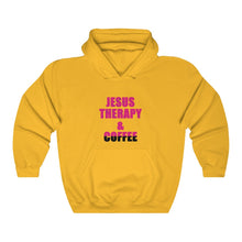 Load image into Gallery viewer, Jesus Therapy Coffee Hoodie