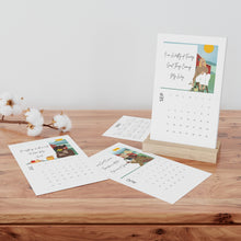 Load image into Gallery viewer, 2023 Desk Calendar, Inspirational Calendar, Positive Affirmations, Black Girl, Feminist,2023 Planner