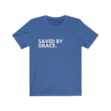 Load image into Gallery viewer, Saved by Grace Jersey Short Sleeve Tee