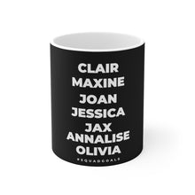 Load image into Gallery viewer, Black TV Lawyers, Squad Goals Mug, Claire Huxtable, Joan Clayton, Maxine Shaw, Black Lawyers Coffee Mug, Black Women Attorneys