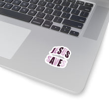 Load image into Gallery viewer, Jesus Saves | Jesus and Coffee| Christian Decal |Funny Sticker| Laptop Decal | Kiss-Cut Sticker | Mental Health