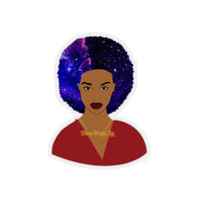 Load image into Gallery viewer, Black Girl Magic Sticker | Black Woman Positive Affirmations - Planner Sticker- Encouragement - Kiss cut Sticker - laptop decal - Shine