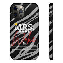 Load image into Gallery viewer, Signature Mrs. Dope Woke and Equally Yoked More Than a Mrs. Proverbs 31 Christian Wife Black Girl Magic Phone Case| Iphone and Samsung Cell Phone