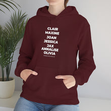 Load image into Gallery viewer, Black Women Lawyers, Black Attorney, Jax, Joan, Annalise, Maxine, Hooded Sweatshirt