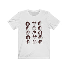 Load image into Gallery viewer, Natural Hair Jersey Short Sleeve Tee