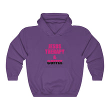 Load image into Gallery viewer, Jesus Therapy Coffee Hoodie