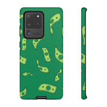 Load image into Gallery viewer, Money Green | Money Phone Case | Iphone | Samsung | Peace | Tough Cases | Dollar Bills | Money Rain | Green Phone Case