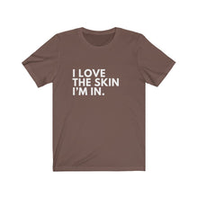 Load image into Gallery viewer, Love My Skin Jersey Short Sleeve Tee