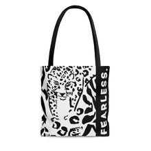 Load image into Gallery viewer, Fearless x 2 Leopard Print Shopping and Tote Bag