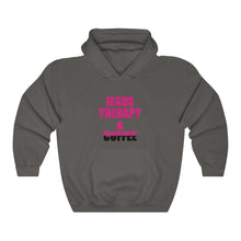 Load image into Gallery viewer, Jesus Therapy Coffee Hoodie