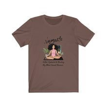 Load image into Gallery viewer, Namaste Minding My Business| Yoga | Black Girl Yogi | Melanin |Natural Hair Gift| Black Girl |Black Girl Magic | African American Tshirt |