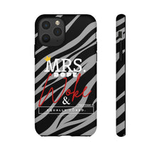 Load image into Gallery viewer, Signature Mrs. Dope Woke and Equally Yoked More Than a Mrs. Proverbs 31 Christian Wife Black Girl Magic Phone Case| Iphone and Samsung Cell Phone