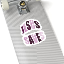 Load image into Gallery viewer, Jesus Saves | Jesus and Coffee| Christian Decal |Funny Sticker| Laptop Decal | Kiss-Cut Sticker | Mental Health