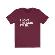 Load image into Gallery viewer, Love My Skin Jersey Short Sleeve Tee