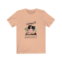 Load image into Gallery viewer, Namaste Minding My Business| Yoga | Black Girl Yogi | Melanin |Natural Hair Gift| Black Girl |Black Girl Magic | African American Tshirt |