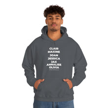 Load image into Gallery viewer, Black Women Lawyers, Black Attorney, Jax, Joan, Annalise, Maxine, Hooded Sweatshirt