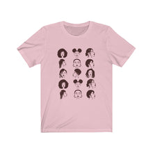 Load image into Gallery viewer, Natural Hair Jersey Short Sleeve Tee