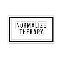 Load image into Gallery viewer, Normalize Therapy, Mental Health Matters Kiss-Cut Sticker