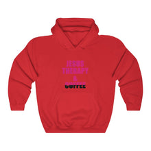 Load image into Gallery viewer, Jesus Therapy Coffee Hoodie