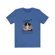 Load image into Gallery viewer, Namaste Minding My Business| Yoga | Black Girl Yogi | Melanin |Natural Hair Gift| Black Girl |Black Girl Magic | African American Tshirt |