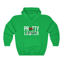 Load image into Gallery viewer, Black and Educated, Black Lawyer Hooded Sweatshirt, Hoodie, Black Lawyers Matter, Proud Black Lawyer, Melanated and Educated