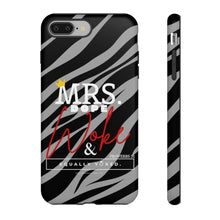 Load image into Gallery viewer, Signature Mrs. Dope Woke and Equally Yoked More Than a Mrs. Proverbs 31 Christian Wife Black Girl Magic Phone Case| Iphone and Samsung Cell Phone
