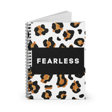 Load image into Gallery viewer, Fearless Leopard Print Journal