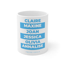 Load image into Gallery viewer, Lawyer Squad Goals Mug, Claire Huxtable, Joan Clayton, Maxine Shaw, Black Lawyers Coffee Mug, Black Women Attorneys