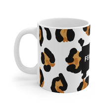 Load image into Gallery viewer, Fearless Leopard Print Mug