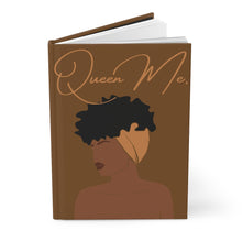 Load image into Gallery viewer, Black Queen Journal| Black Girl Magic | Hardcover Journal | Big Chop Gift | Melanin Notebook |Natural Hair Gift| Crown | Black Girl | Crown
