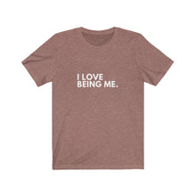 Load image into Gallery viewer, I Love Me Jersey Short Sleeve Tee