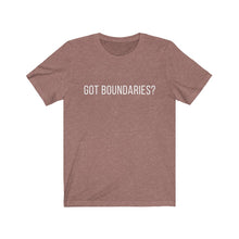 Load image into Gallery viewer, Got Boundaries Jersey Short Sleeve Tee