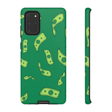 Load image into Gallery viewer, Money Green | Money Phone Case | Iphone | Samsung | Peace | Tough Cases | Dollar Bills | Money Rain | Green Phone Case