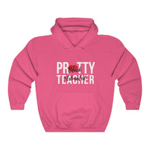 Load image into Gallery viewer, Black and Educated, Black Teacher Hooded Sweatshirt, Hoodie, Black Teachers Matter, Proud Black Teacher, Melanated and Edu