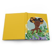 Load image into Gallery viewer, Growth Mindset Journal| Black Girl Magic | Hardcover Journal | Big Chop Gift | Melanin Notebook |Natural Hair Gift| Crown | Black Girl | Crown