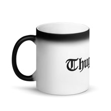 Load image into Gallery viewer, Thug Wife Matte Black Magic Mug